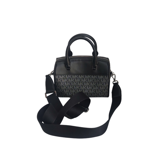 Michael Kors Black Travel Extra-Small Signature Duffel Crossbody Bag | Gently Used |