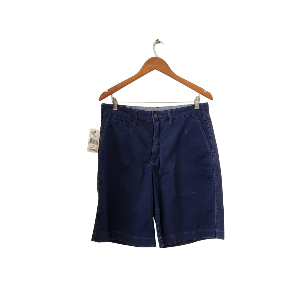 Ralph Lauren Men's Relaxed Fit Blue White Logo Shorts | Brand New |