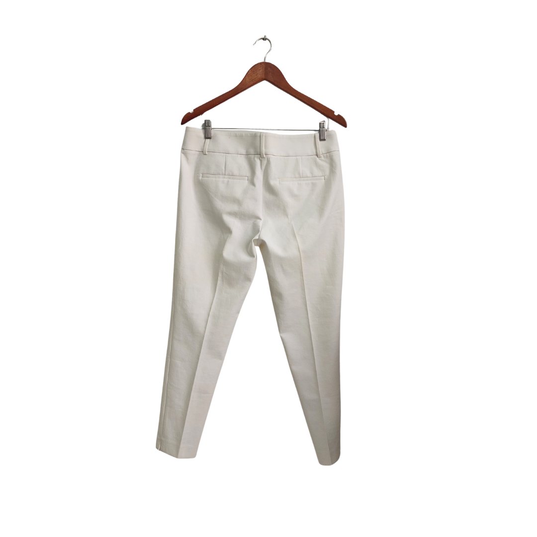 Ann Taylor Loft White Riviera Slim Pants | Gently Used |