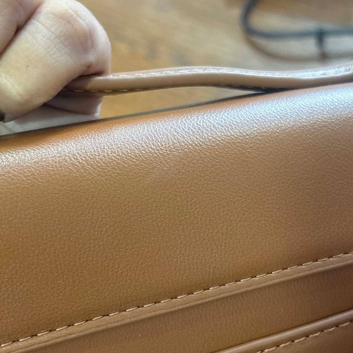 JW PEI Brown Thea Top Handle Bag | Pre Loved |