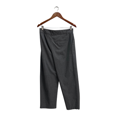 Zara Grey Straight Leg Trouser Pants | Gently Used |