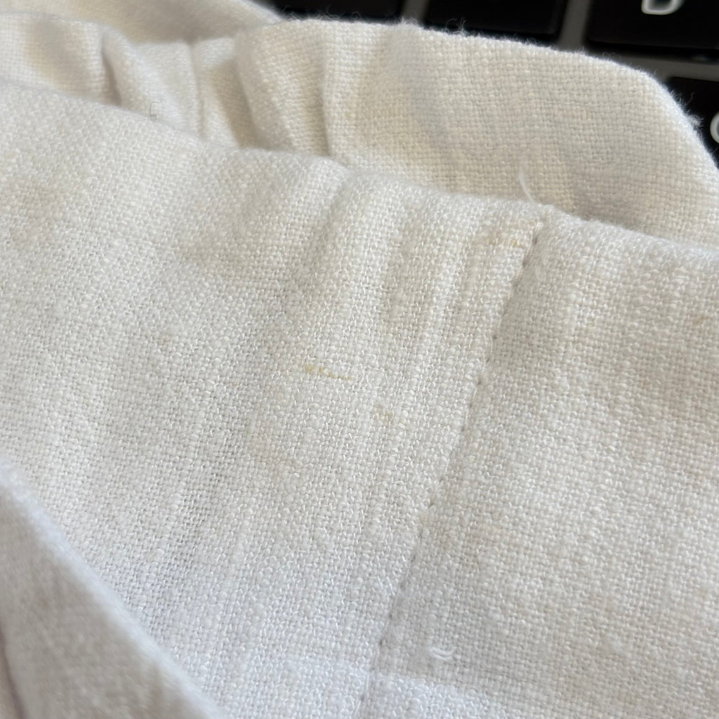 New Look White Linen Mix Wide Leg Pants | Brand New |