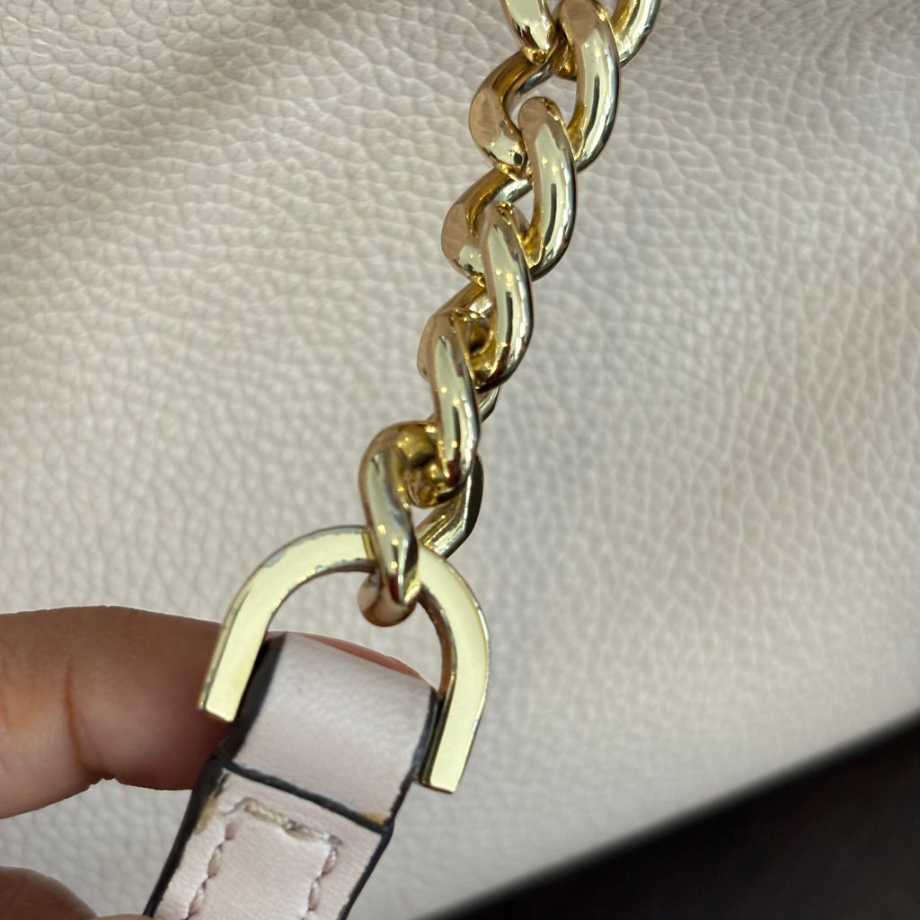 Michael Kors Powder Blush Teagen Small Messenger Crossbody Bag | Pre Loved |