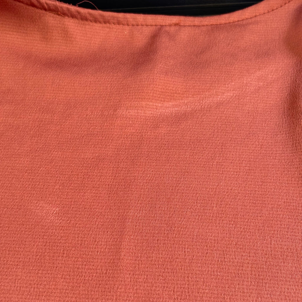 Zara Tea Pink Ruffled Tunic | Pre Loved |