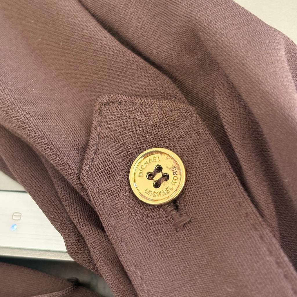Michael Kors Brown Belted Short Dress | Gently Used |