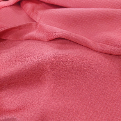 H&M Red Satin Tie Neck Top | Gently Used |