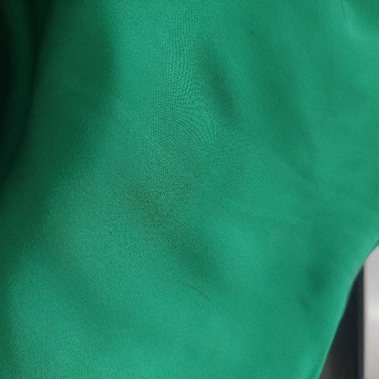 H&M Green Satin Poncho Top | Pre Loved |