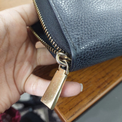Michael Kors Black Jet Set Travel Continental Wristlet Wallet | Pre Loved |