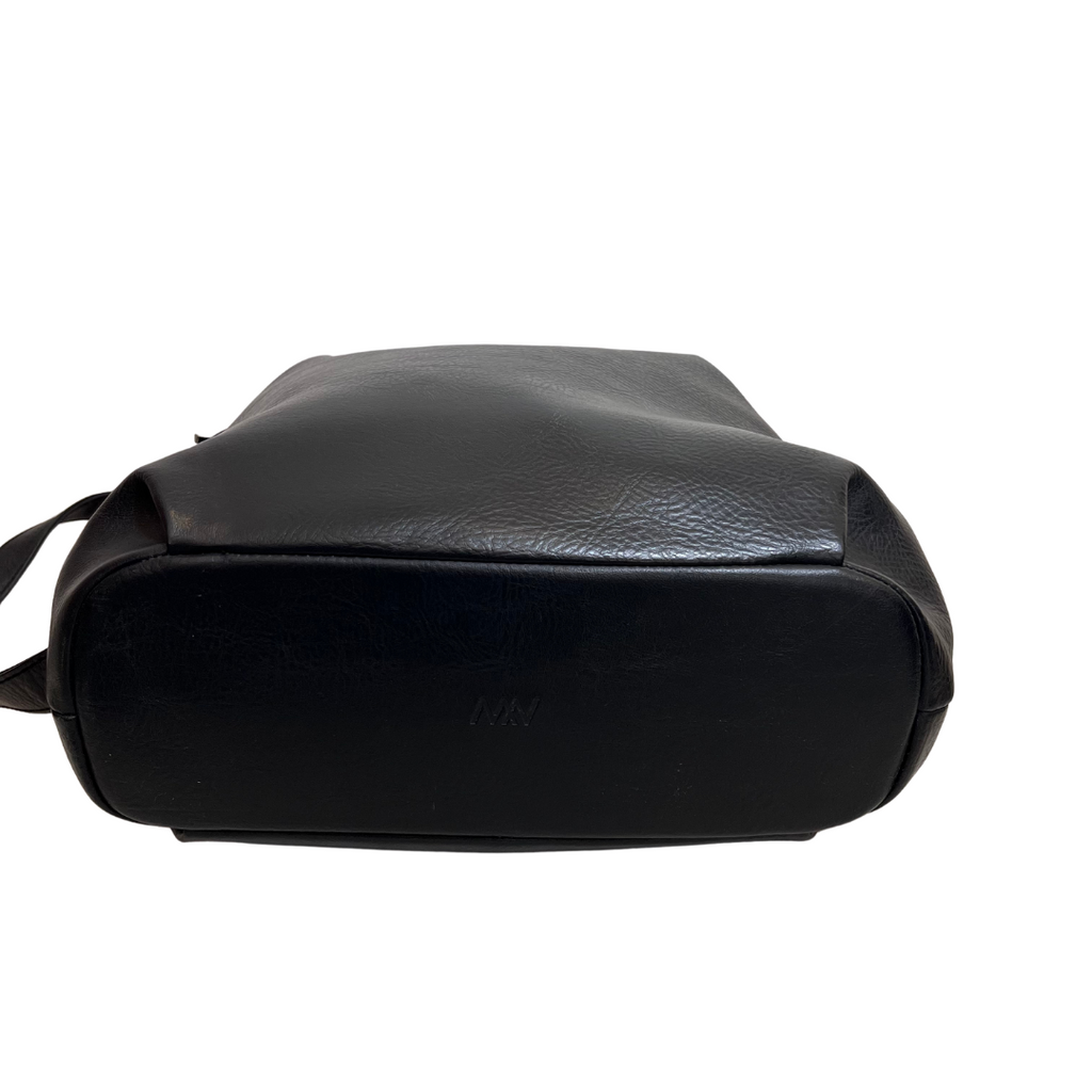 Matt & Nat VIGNELLI Black Vegan Leather Backpack | Pre Loved |