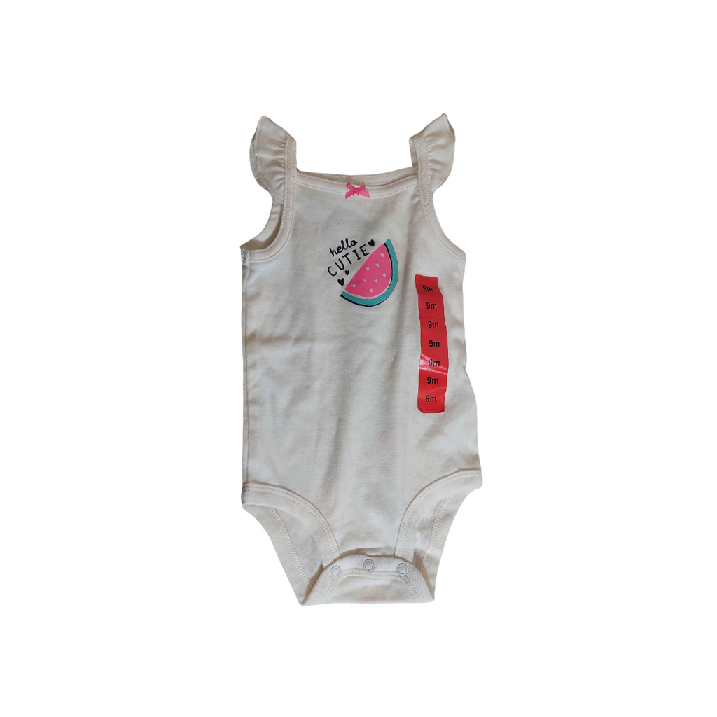 Carter's 'Hello Cutie' Romper (9 months) | Brand New |