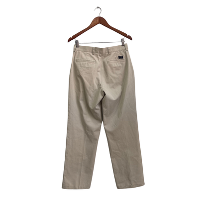 Giordano Men's Cream Pants | Pre Loved |