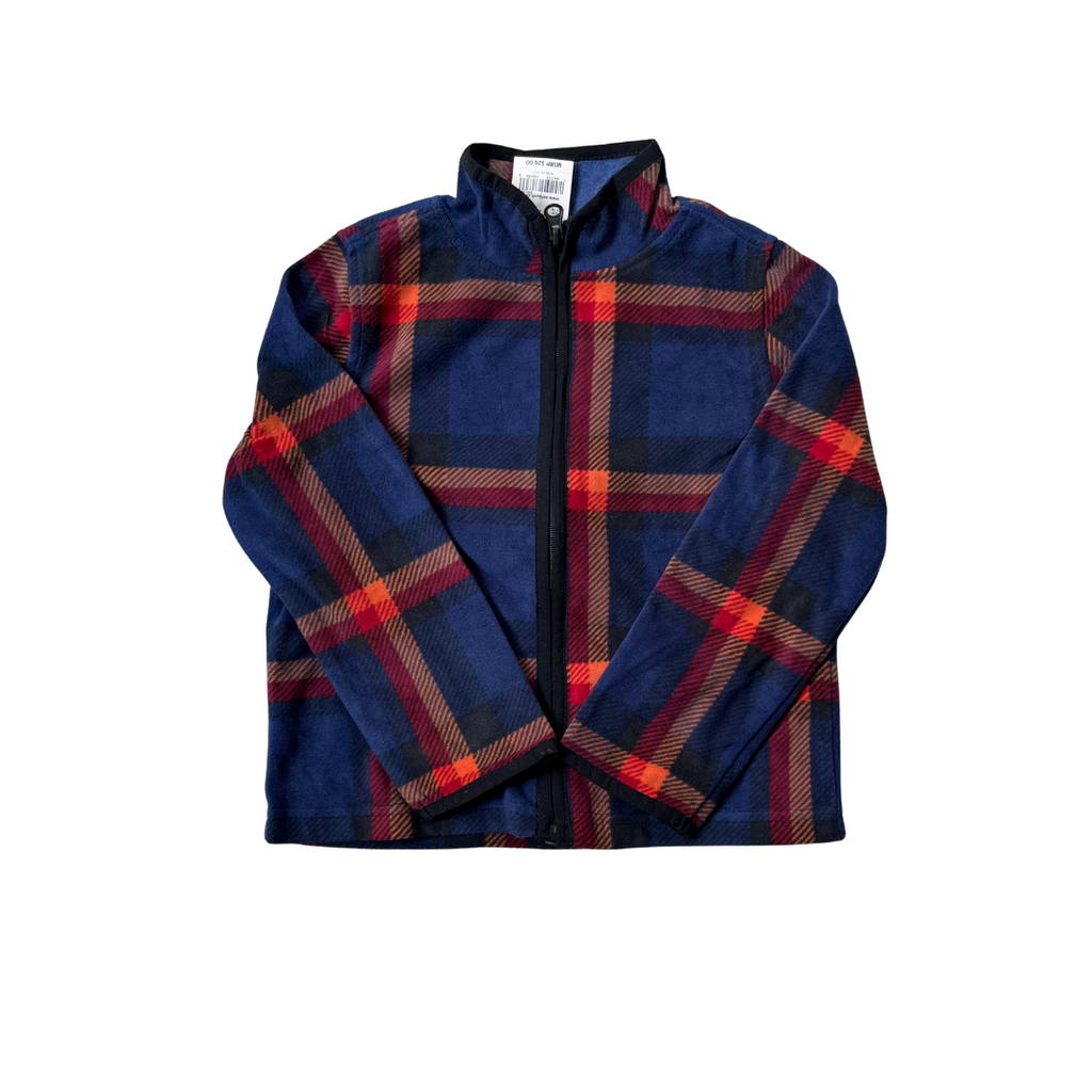 Oshkosh Checked Zipper Jacket (5 years) | Brand New |