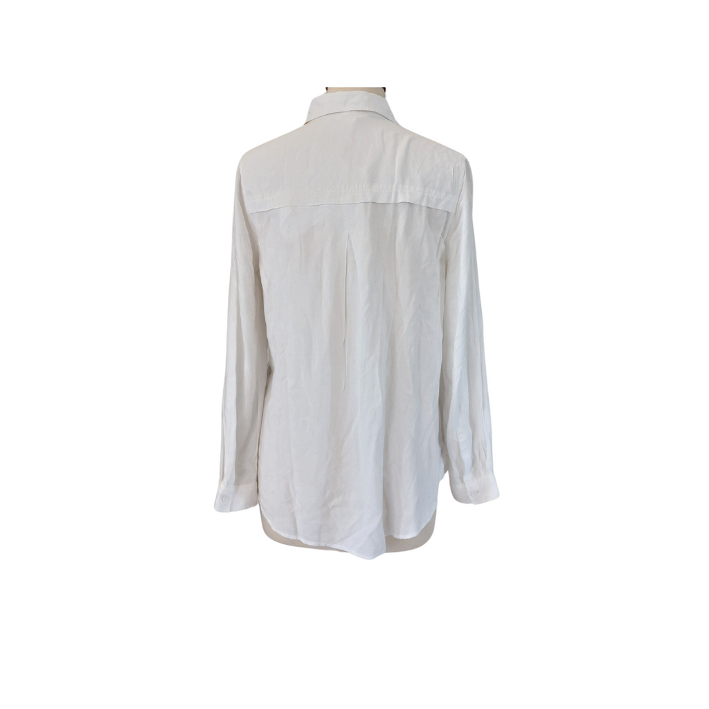 Beach Lunch Lounge Soft White Collared Shirt | Brand New |