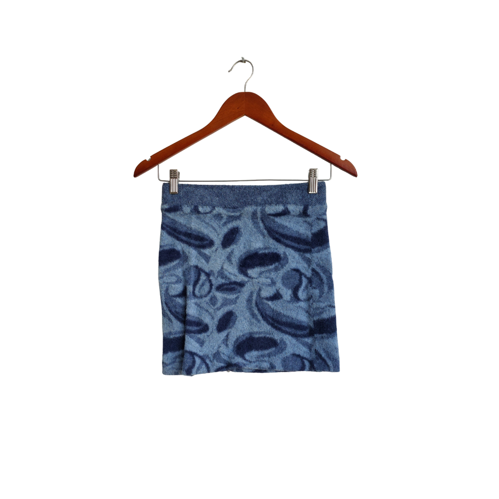 ZARA Blue Two-Toned Paisley Print Co-ord Set | Pre Loved |