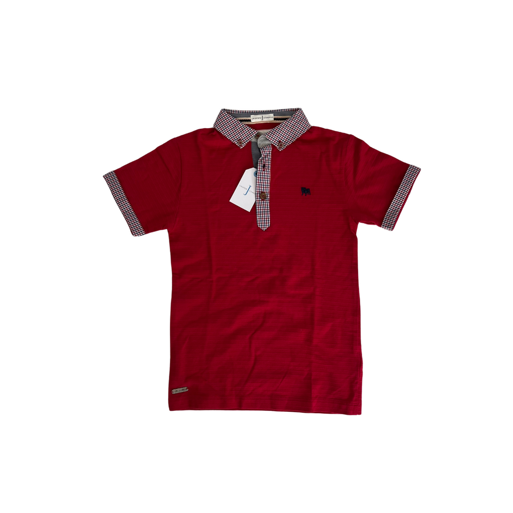 Jasper Conran Red Shirt (7 - 8 years) | Brand New |