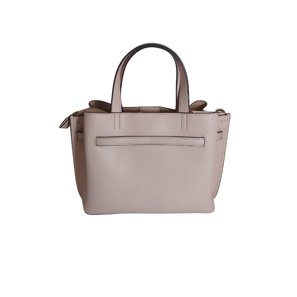 Michael Kors Light Pink Leather Emilia Satchel | Pre Loved |