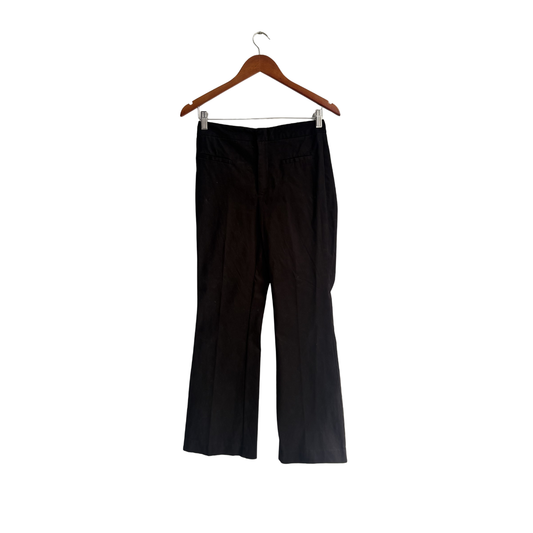 Mango Black Loose Straight Leg Pants | Pre Loved |