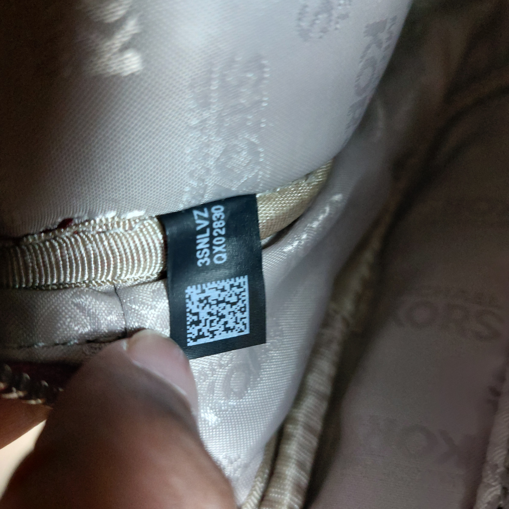 Michael Kors Red Fulton Large EW Pebbled Leather Crossbody Bag | Pre Loved |