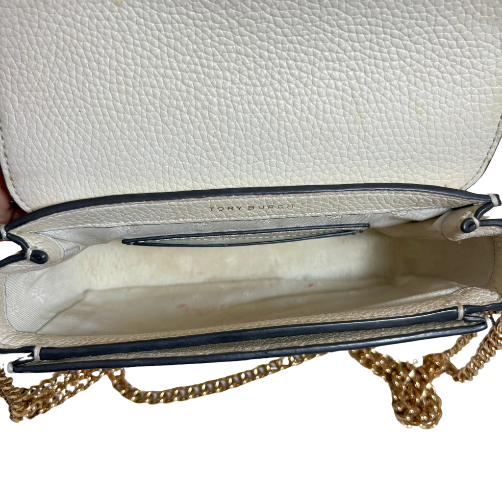 Tory Burch Ivory Olivia Mini Bag | Pre Loved |