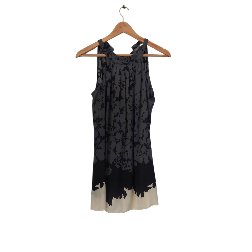 Smart Set Grey Printed Halter Top | Brand New |
