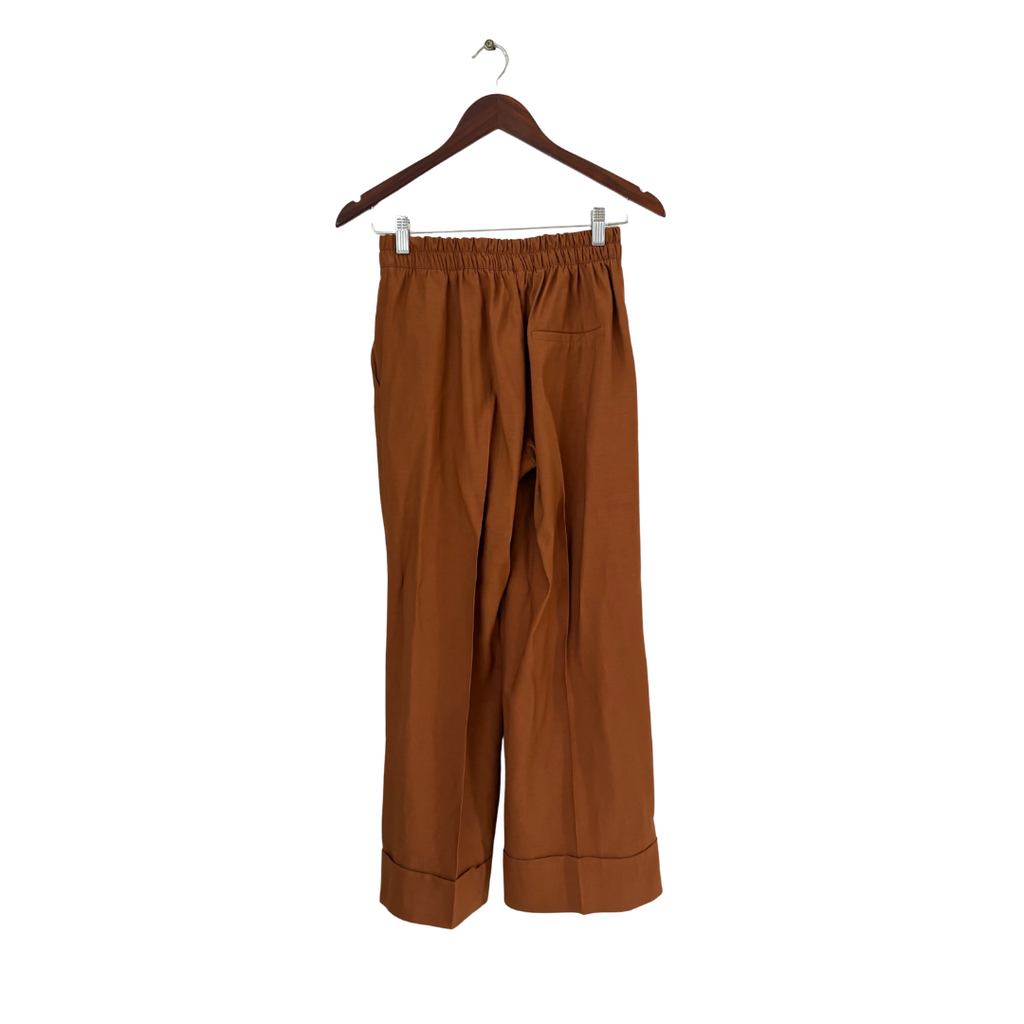 Bershka Brown Wide Leg Pants | Gently Used |