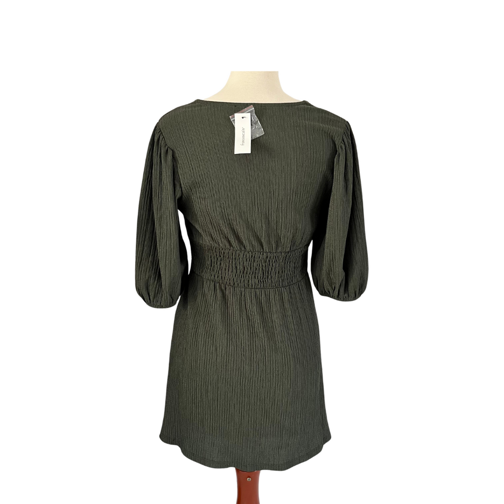 glo Fashion Olive Green Short Dress | Brand New |