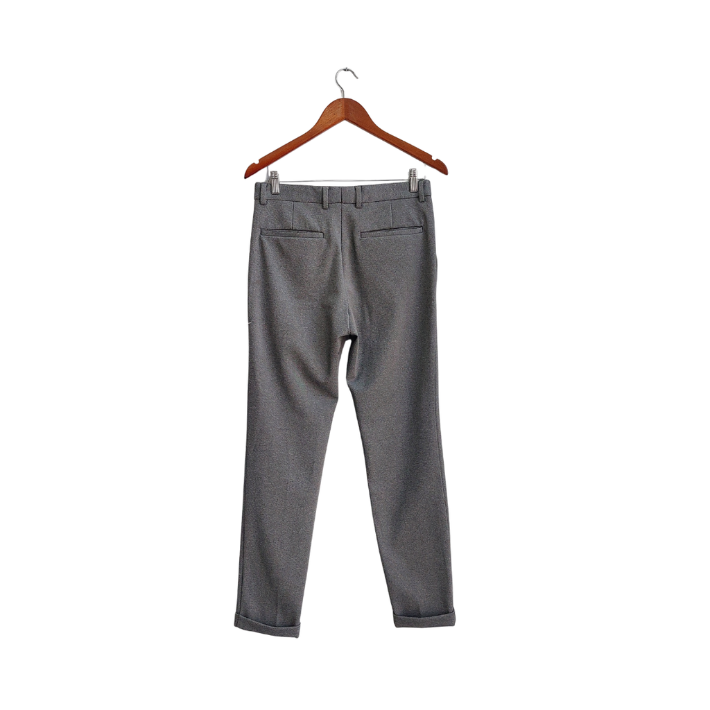 Zara Men's Grey Straight Leg Pants | Pre Loved |