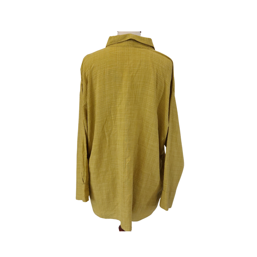 LCW Mustard Collared Shirt | Gently Used |