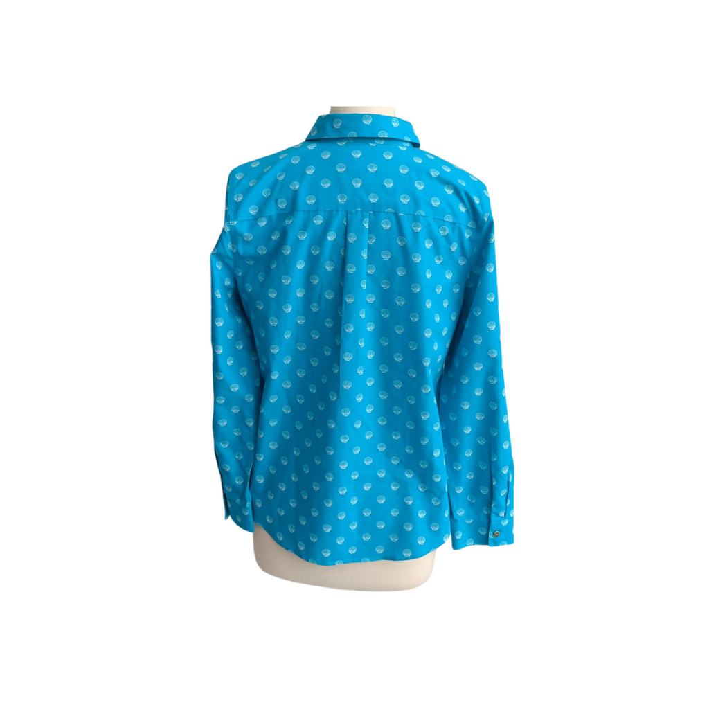 Chico's Sea Green Button Down Shirt | Gently Used |