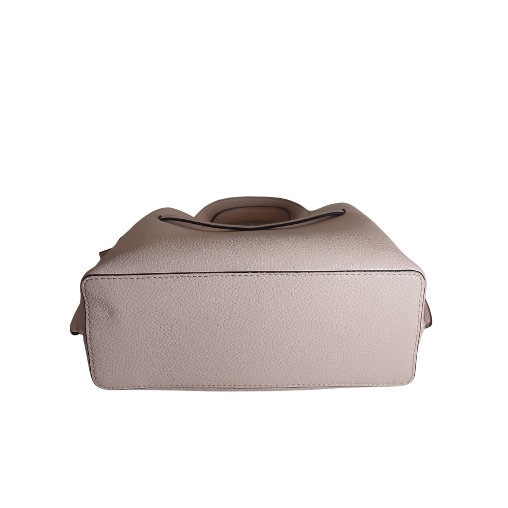 Michael Kors Light Pink Leather Emilia Satchel | Pre Loved |