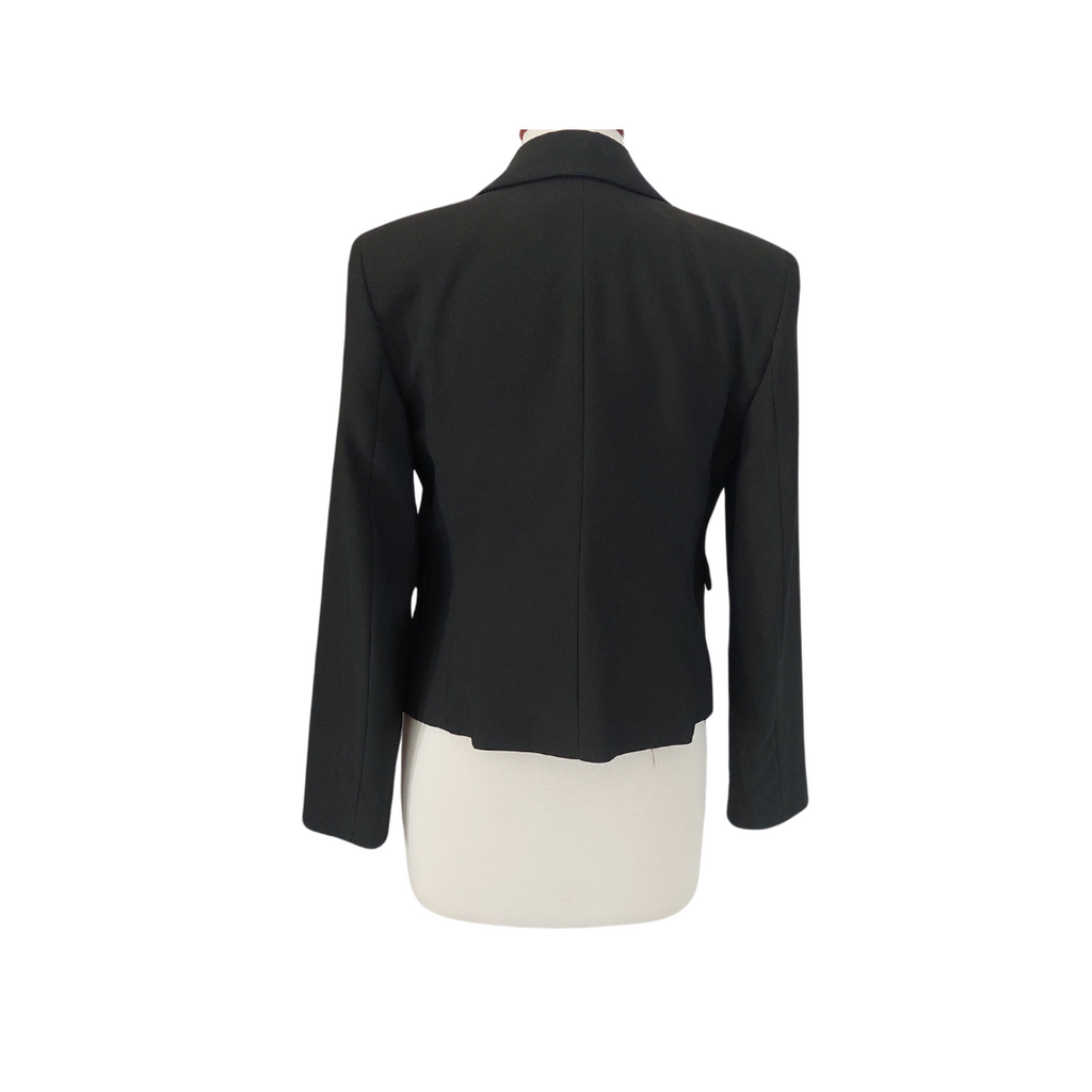 Mango Black with Gold Buttons Blazer | Brand New |