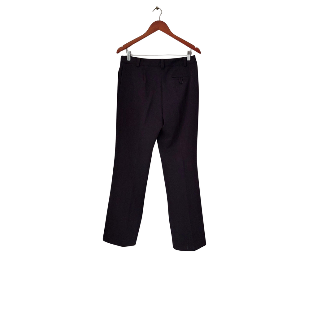 M&S Black Side Button Loose Pants | Gently Used |