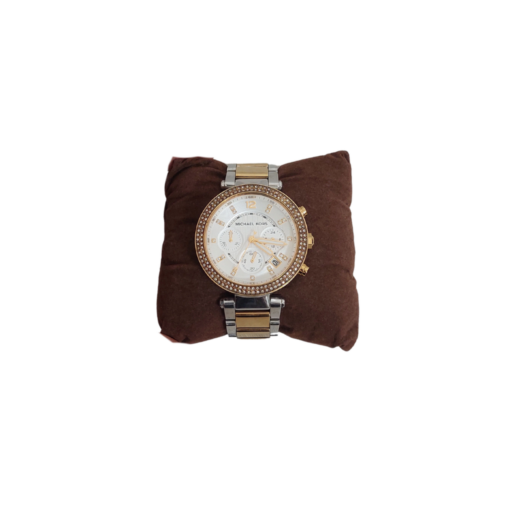 Michael Kors MK5626 Parker Two-Tone Stainless Steel Watch | Pre Loved |