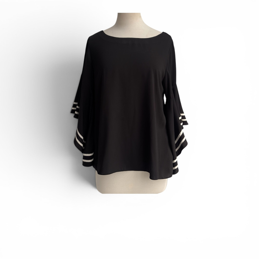 Berdi Black And White Tunic | Gently Used |