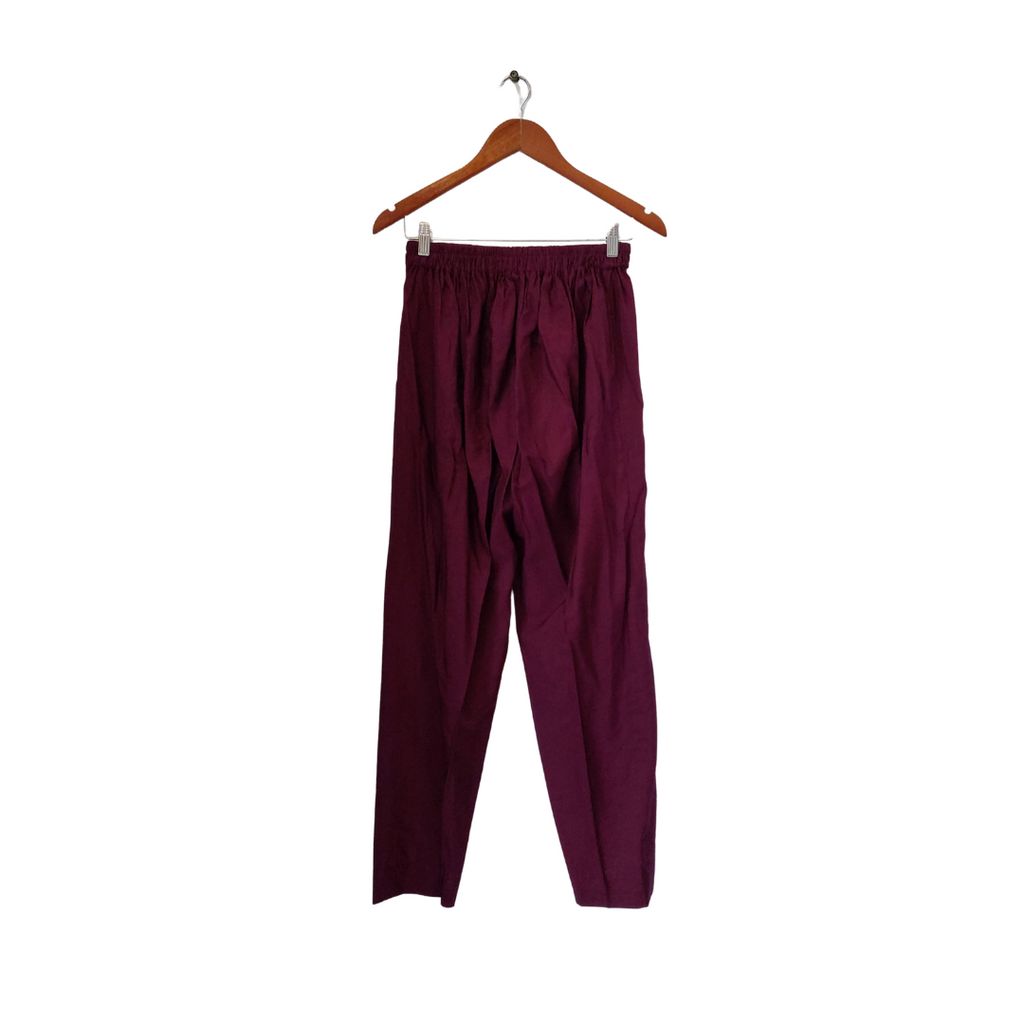 Sumaira Khanani Purple Embroidered Outfit (2pieces) | Pre Loved |