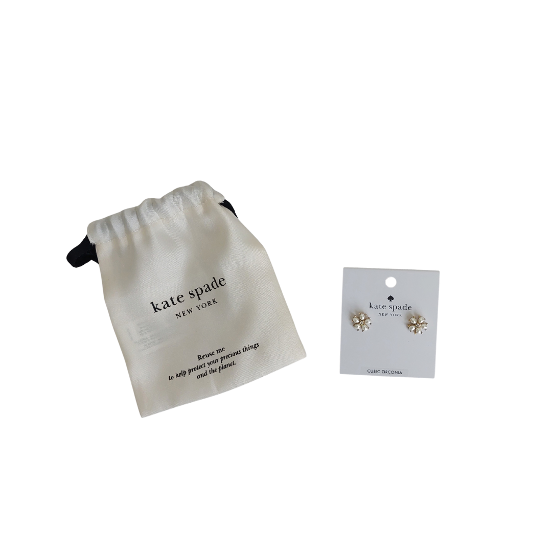 Kate Spade Pearl Flower Studs | Brand New |