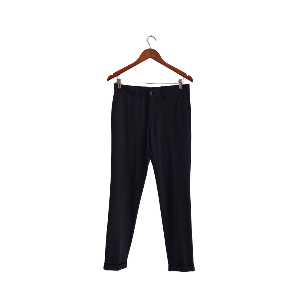 Zara Men's Navy Straight Leg Pants | Gently Used |
