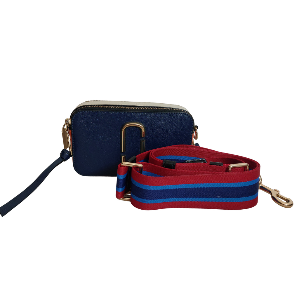 Marc Jacobs Tri-Color Snapshot Crossbody Bag | Gently Used |