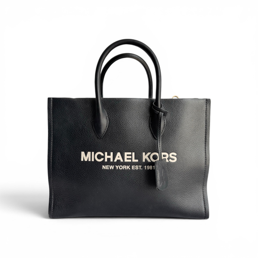 Michael Kors Black Mirella Medium Tote Bag | Pre Loved |