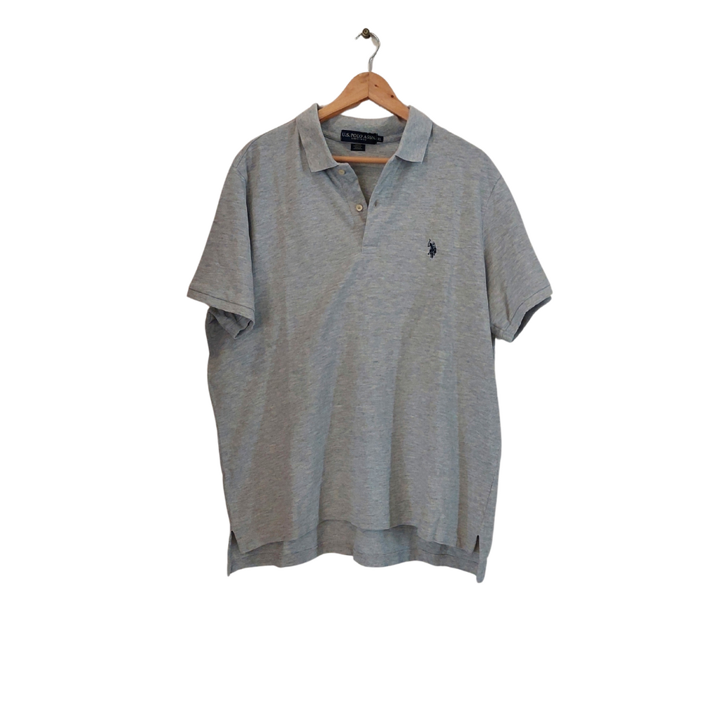 U.S Polo Association Men's Grey Polo Shirt  | Like new |