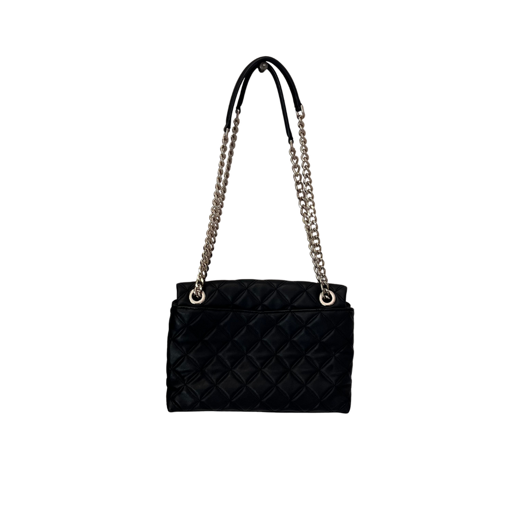 Kate Spade Black Natalia Medium Flap Shoulder Bag | Pre Loved |