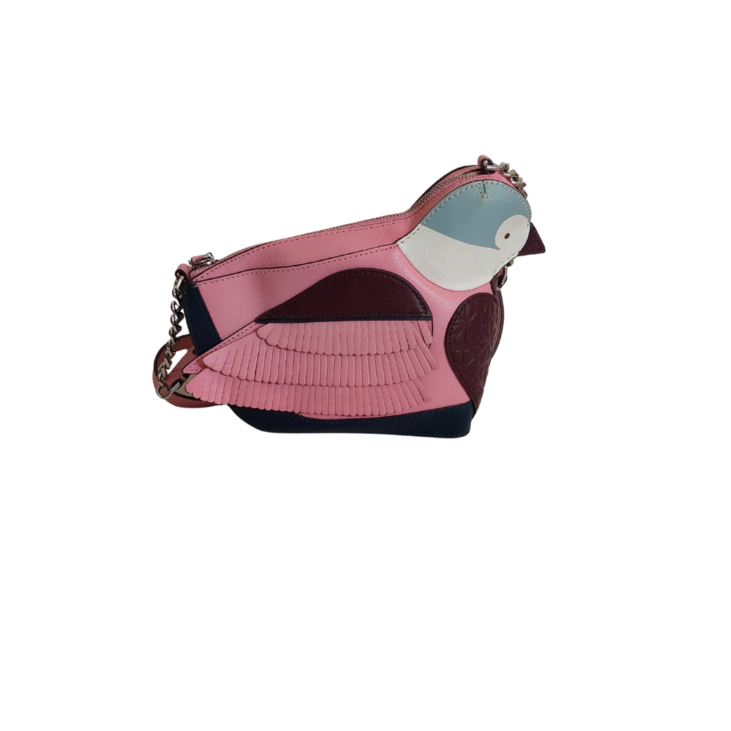 Kate Spade Pink Love Birds Crossbody Bag | Pre Loved |