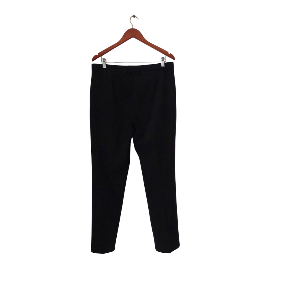 M&S Black Regular Straight Leg Pants | Like New |