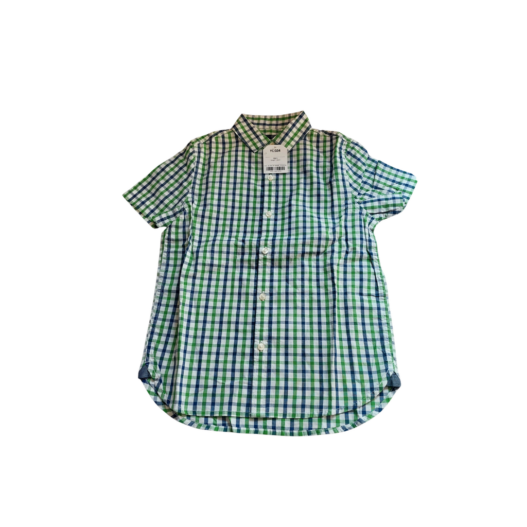 NEXT Green & Blue Checked Shirt (8 years) | Brand New |