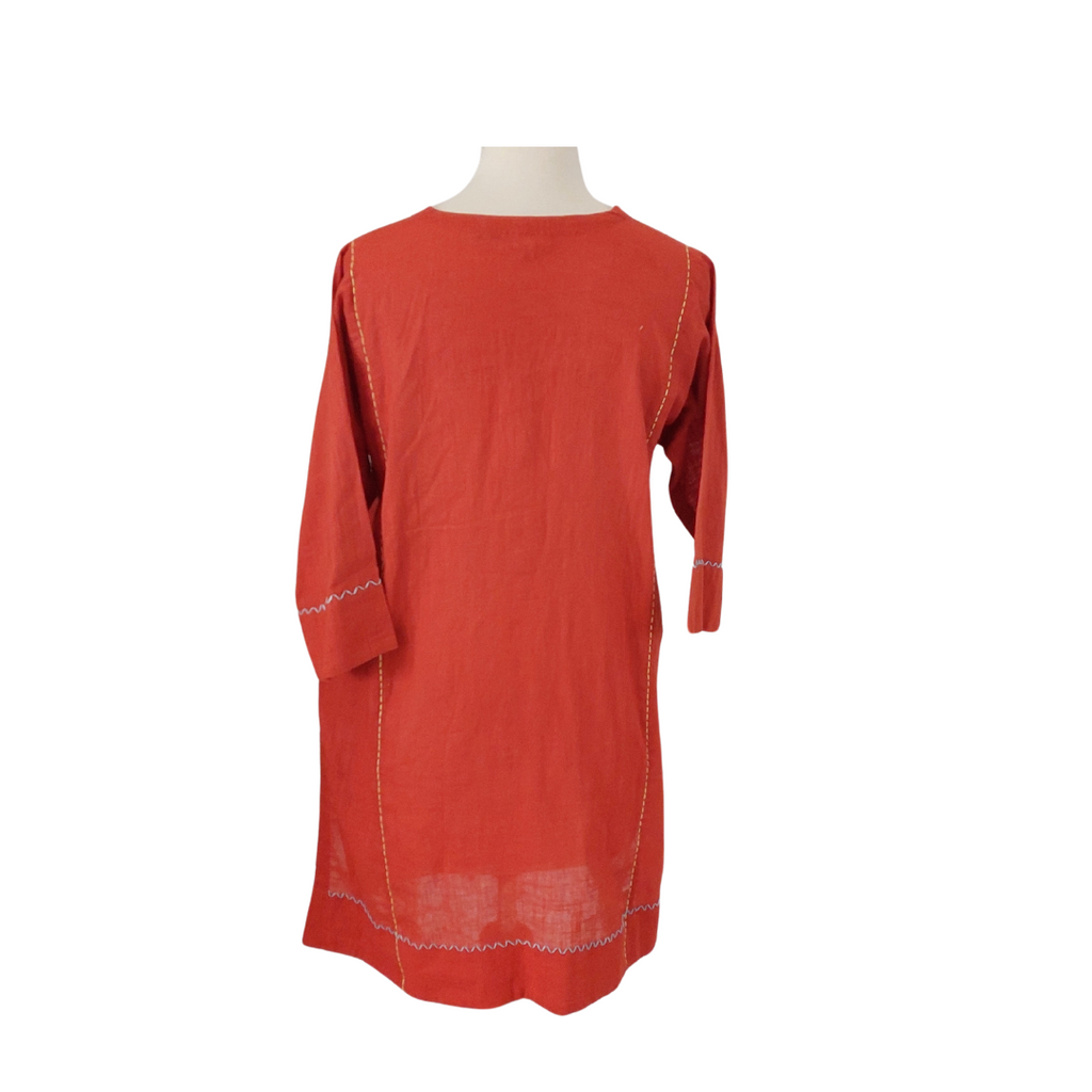 Miraka By Misha Lakhani Rust Kurta | Gently Used |