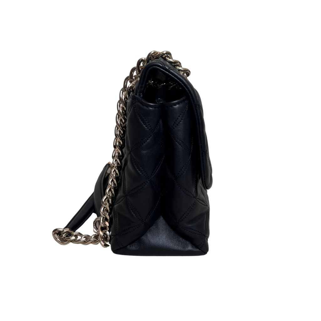 Kate Spade Black Natalia Medium Flap Shoulder Bag | Pre Loved |