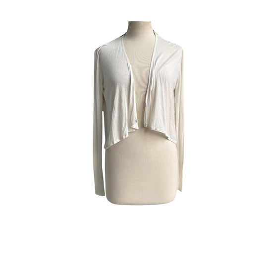 Ted Baker White And Green Floral Open Cardigan | Pre Loved |