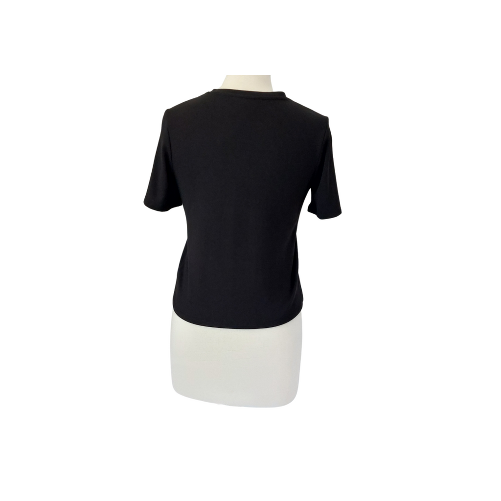 Max Black Silver Embellished Top | Brand New |