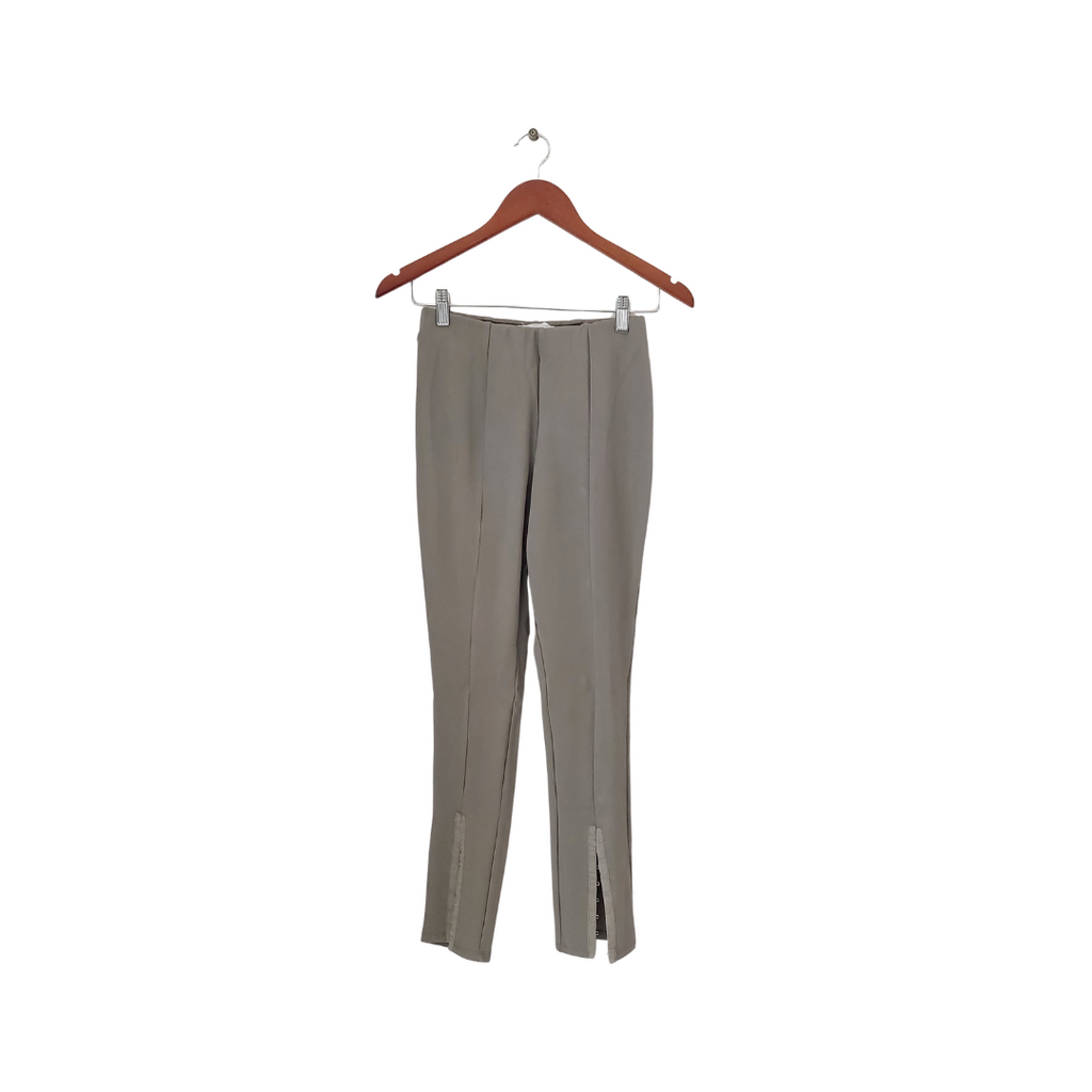 Mango Sage Green Stretchable Pants | Pre Loved |