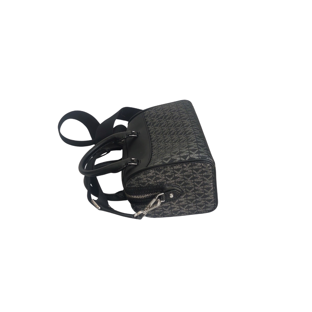 Michael Kors Black Travel Extra-Small Signature Duffel Crossbody Bag | Gently Used |